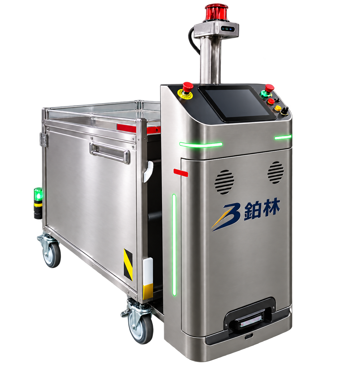 鉑林科技醫療級智慧物流 AMR AGV